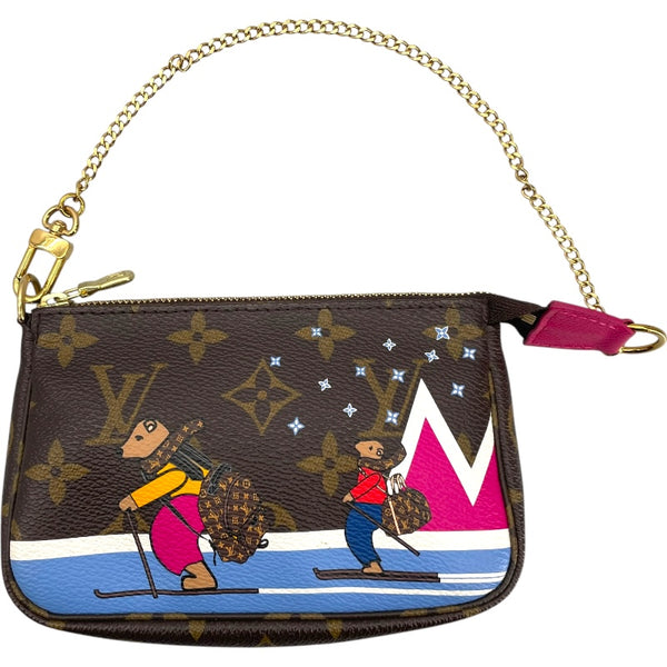 ルイ・ヴィトン LOUIS VUITTON ミニポシェット・アクセソワール M67769 モノグラム・スキーベア レディース ハンドバッグ