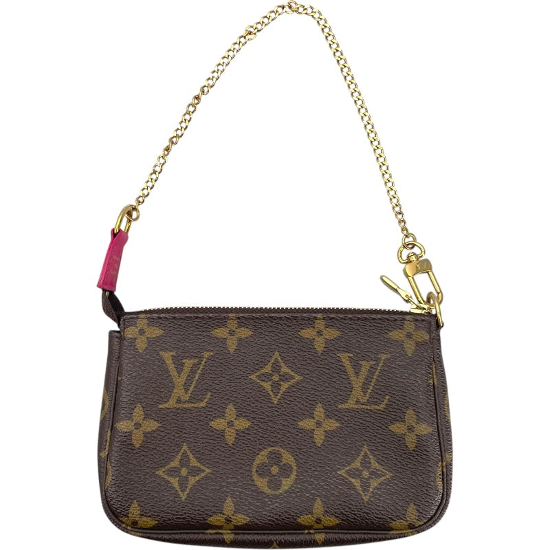 ルイ・ヴィトン LOUIS VUITTON ミニポシェット・アクセソワール M67769 モノグラム・スキーベア レディース ハンドバッグ