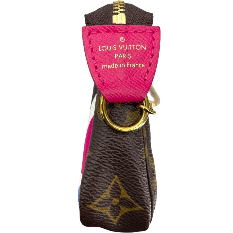 ルイ・ヴィトン LOUIS VUITTON ミニポシェット・アクセソワール M67769 モノグラム・スキーベア レディース ハンドバッグ