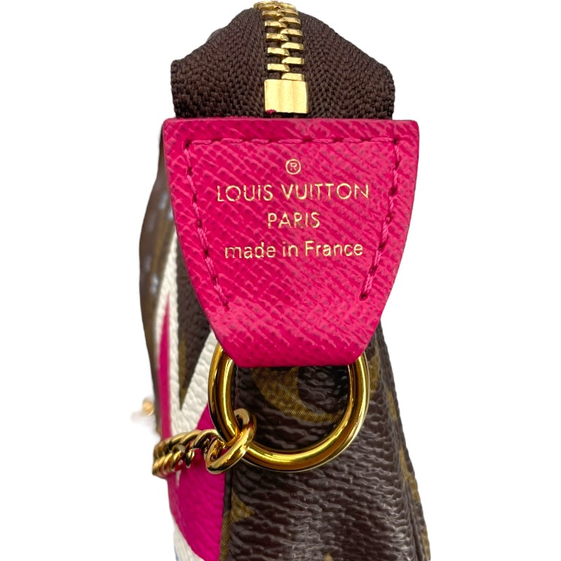 ルイ・ヴィトン LOUIS VUITTON ミニポシェット・アクセソワール M67769 モノグラム・スキーベア レディース ハンドバッグ
