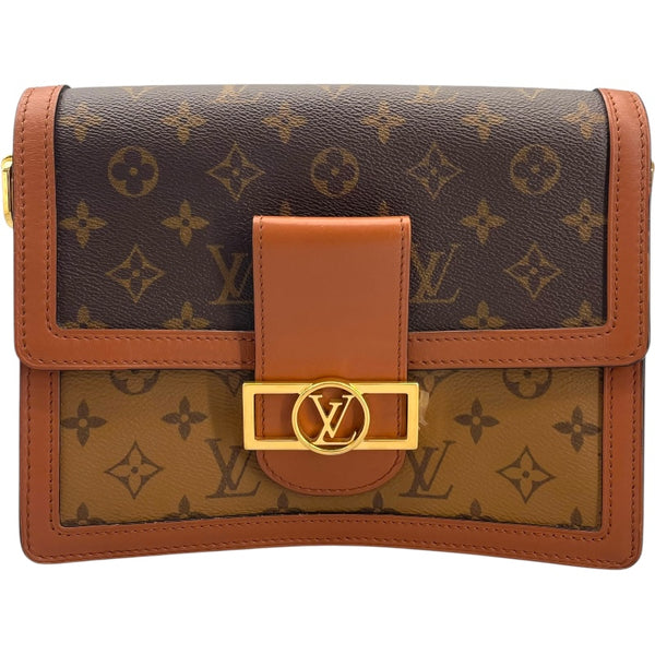 ルイ・ヴィトン LOUIS VUITTON ドーフィーヌMM M45958 モノグラム・リバース レディース ショルダーバッグ