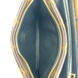 ルイ・ヴィトン LOUIS VUITTON ポシェット・LV3 M45412 ブラウン/ブラック モノグラム/モノグラム・リバース/ラム レディース ショルダーバッグ