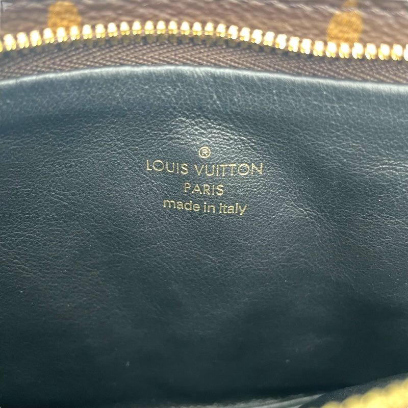 ルイ・ヴィトン LOUIS VUITTON ポシェット・LV3 M45412 ブラウン/ブラック モノグラム/モノグラム・リバース/ラム レディース ショルダーバッグ