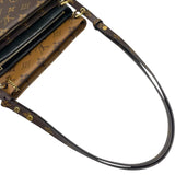 ルイ・ヴィトン LOUIS VUITTON ポシェット・LV3 M45412 ブラウン/ブラック モノグラム/モノグラム・リバース/ラム レディース ショルダーバッグ