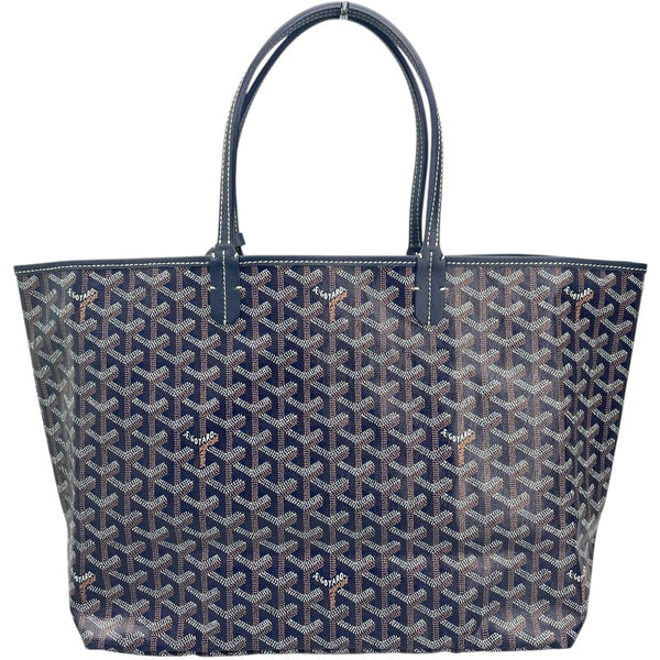 ゴヤール GOYARD サンルイPM ブルー コーティングキャンバス レディース トートバッグ