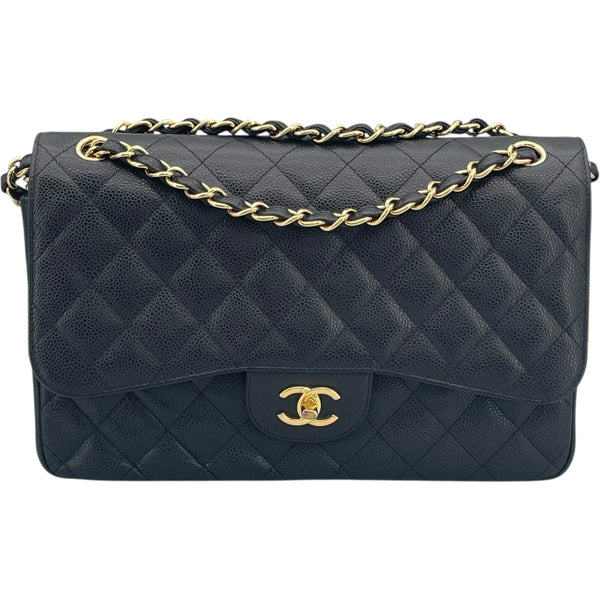 シャネル CHANEL マトラッセ30 A58600　16番台 ブラック GD金具 キャビアスキン レディース ショルダーバッグ