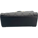 シャネル CHANEL マトラッセスモールチェーンショルダー A93731 23番台 ブラック GD金具 キャビアスキン レディース ショルダーバッグ