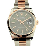 ロレックス ROLEX ﾃﾞｲﾄｼﾞｬｽﾄ36 ﾀﾞｰｸﾛｼﾞｳﾑ 126231 PG・SS メンズ 腕時計