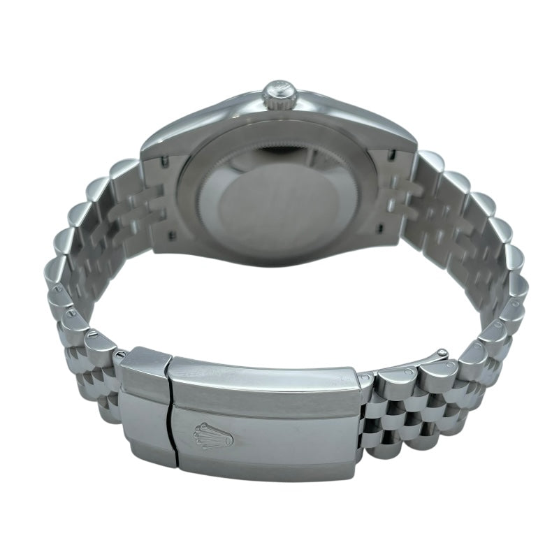 ロレックス ROLEX デイトジャスト41 アズーロブルー 126300 ブルー SS メンズ 腕時計