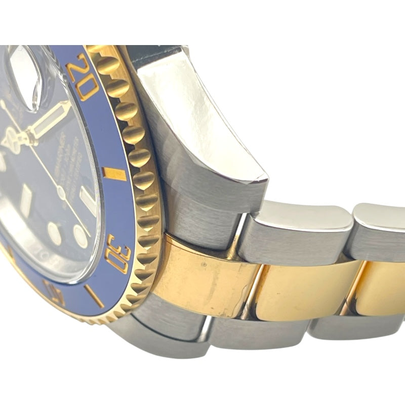 ロレックス ROLEX サブマリーナ 116613LB ブルー K18/SS メンズ 腕時計