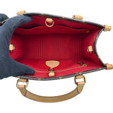 ルイ・ヴィトン LOUIS VUITTON LV×YK オンザゴーPM M46380 ブラウン モノグラム・ペインティッド・ドット レディース トートバッグ