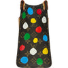 ルイ・ヴィトン LOUIS VUITTON LV×YK オンザゴーPM M46380 ブラウン モノグラム・ペインティッド・ドット レディース トートバッグ
