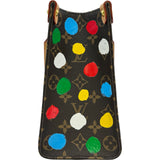 ルイ・ヴィトン LOUIS VUITTON LV×YK オンザゴーPM M46380 ブラウン モノグラム・ペインティッド・ドット レディース トートバッグ