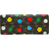 ルイ・ヴィトン LOUIS VUITTON LV×YK オンザゴーPM M46380 ブラウン モノグラム・ペインティッド・ドット レディース トートバッグ