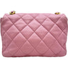 シャネル CHANEL マトラッセチェーンショルダーバッグ AS3206 ピンク/ゴールド金具 ラムスキン レディース ショルダーバッグ
