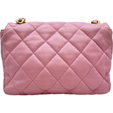 シャネル CHANEL マトラッセチェーンショルダーバッグ AS3206 ピンク/ゴールド金具 ラムスキン レディース ショルダーバッグ