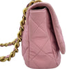 シャネル CHANEL マトラッセチェーンショルダーバッグ AS3206 ピンク/ゴールド金具 ラムスキン レディース ショルダーバッグ