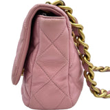 シャネル CHANEL マトラッセチェーンショルダーバッグ AS3206 ピンク/ゴールド金具 ラムスキン レディース ショルダーバッグ