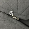 シャネル CHANEL ココマークジップアップジャケット P09353 ブラック ウール レディース ノーカラージャケット