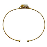 ミキモト MIKIMOTO リボンモチーフ パールブレス ゴールド K18 ジュエリー