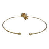 ミキモト MIKIMOTO リボンモチーフ パールブレス ゴールド K18 ジュエリー