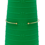 ミキモト MIKIMOTO リボンモチーフ パールブレス ゴールド K18 ジュエリー