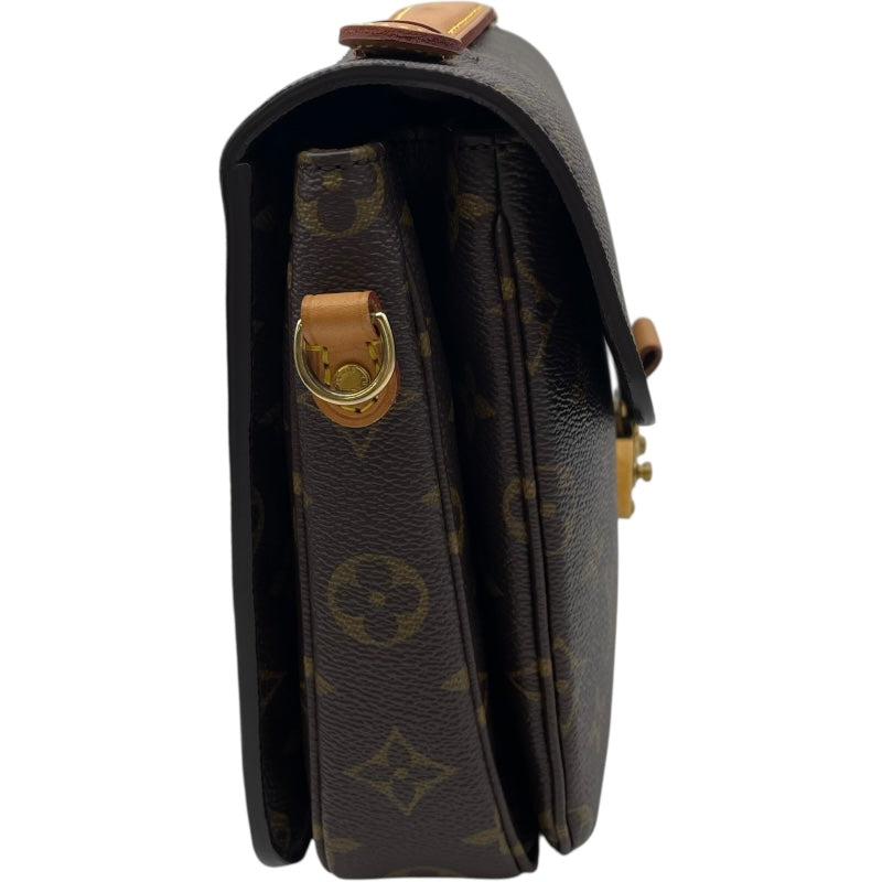 ルイ・ヴィトン LOUIS VUITTON ポシェット・メティスMM M44875 ブラウン モノグラム レディース ショルダーバッグ