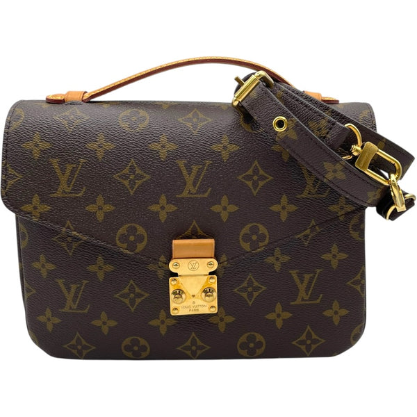 ルイ・ヴィトン LOUIS VUITTON ポシェット・メティスMM M44875 ブラウン モノグラム レディース ショルダーバッグ