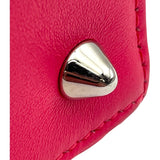 クリスチャン・ディオール Christian Dior レディディオールミディアムトリコロール ピンク・グレー SV金具 カナージュ レディース ハンドバッグ