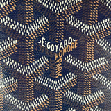 ゴヤール GOYARD プティクロ バケット ネイビー コーティングキャンバス レディース ショルダーバッグ