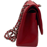 シャネル CHANEL デカマトラッセ30 A58600 19番台 レッド SV金具 キャビアスキン レディース ショルダーバッグ