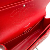 シャネル CHANEL デカマトラッセ30 A58600 19番台 レッド SV金具 キャビアスキン レディース ショルダーバッグ