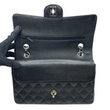 シャネル CHANEL マトラッセ25 A01112 23番台 ブラック SV金具 キャビアスキン レディース ショルダーバッグ