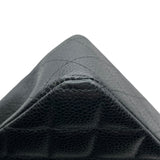 シャネル CHANEL マトラッセ25 A01112 23番台 ブラック SV金具 キャビアスキン レディース ショルダーバッグ