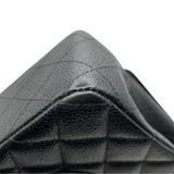 シャネル CHANEL マトラッセ25 A01112 23番台 ブラック SV金具 キャビアスキン レディース ショルダーバッグ