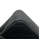 シャネル CHANEL マトラッセ25 A01112 23番台 ブラック SV金具 キャビアスキン レディース ショルダーバッグ