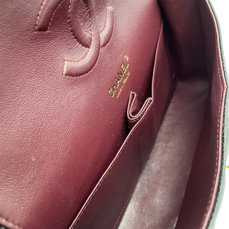 シャネル CHANEL マトラッセ25 A01112 26番台 ブラック GD金具 キャビアスキン レディース ショルダーバッグ