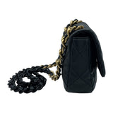 シャネル CHANEL マトラッセ チェーンショルダーバッグ AS3206 ブラック GD金具 ラムスキン レディース ショルダーバッグ