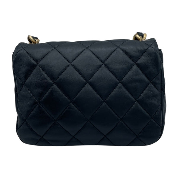 シャネル CHANEL マトラッセ チェーンショルダーバッグ AS3206 ブラック GD金具 ラムスキン レディース ショルダーバッグ