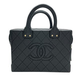 シャネル CHANEL ココマーク2WAYバニティチェーンバッグ AS3345 ブラック GD金具 ラムスキン レディース ショルダーバッグ