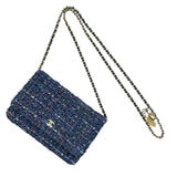 シャネル CHANEL マトラッセチェーンウォレット AP0250 26番台 パープル SV金具 ツイート レディース ウォレットチェーン