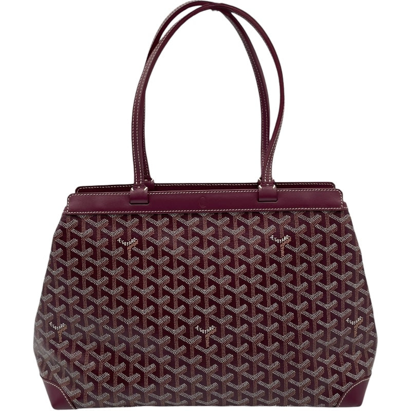 ゴヤール GOYARD ベルシャスビヨードPM ボルドー コーティングキャンパス レディース トートバッグ