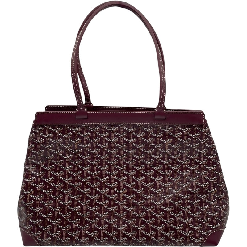 ゴヤール GOYARD ベルシャスビヨードPM ボルドー コーティングキャンパス レディース トートバッグ