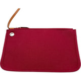 エルメス HERMES エールバッグジップPM A刻 ルージュカザック SV金具 トワル・ヴァッシュ レディース ショルダーバッグ