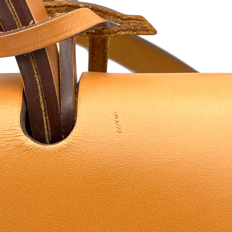 エルメス HERMES エールバッグジップPM A刻 ルージュカザック SV金具 トワル・ヴァッシュ レディース ショルダーバッグ