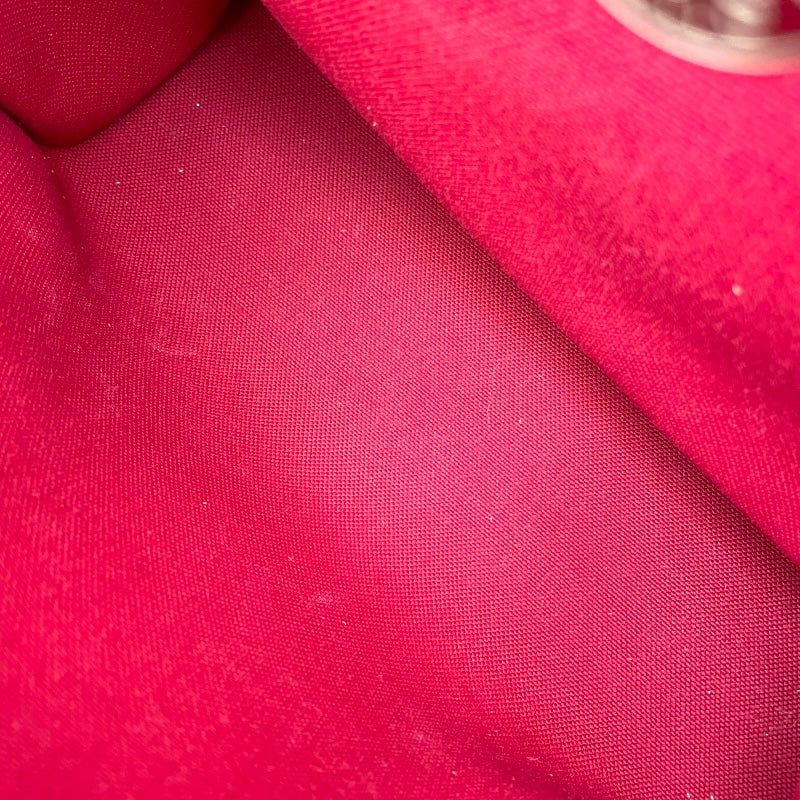 エルメス HERMES エールバッグジップPM A刻 ルージュカザック SV金具 トワル・ヴァッシュ レディース ショルダーバッグ