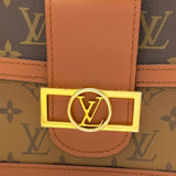 ルイ・ヴィトン LOUIS VUITTON ドーフィーヌMM M45958 ブラウン モノグラム・リバース レディース ショルダーバッグ