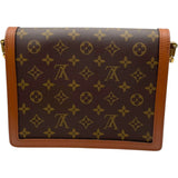 ルイ・ヴィトン LOUIS VUITTON ドーフィーヌMM M45958 ブラウン モノグラム・リバース レディース ショルダーバッグ