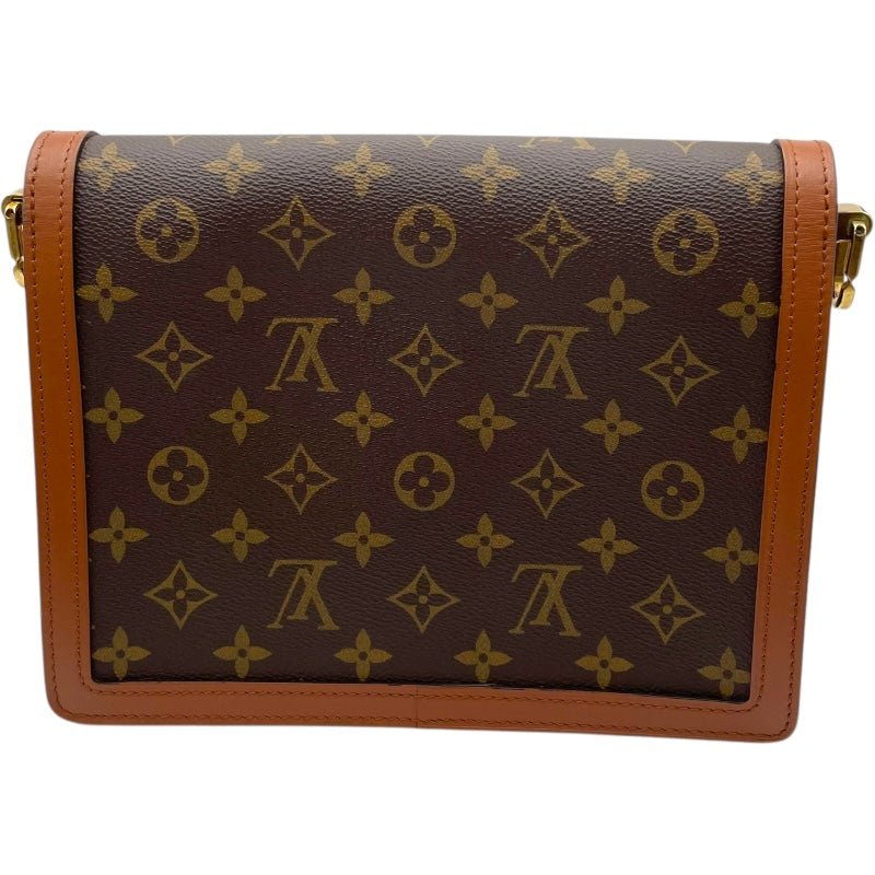 ルイ・ヴィトン LOUIS VUITTON ドーフィーヌMM M45958 ブラウン モノグラム・リバース レディース ショルダーバッグ