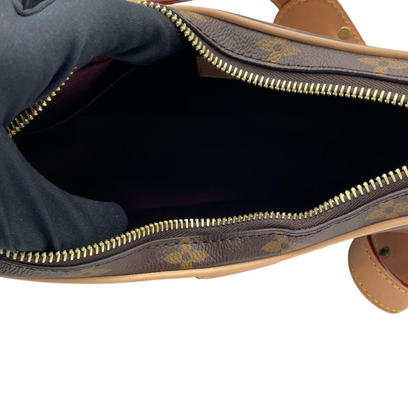 ルイ・ヴィトン LOUIS VUITTON クロワッサンショルダーバッグ M46828 ブラウン モノグラム レディース ショルダーバッグ
